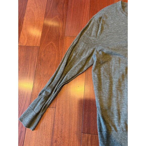 BR‎ Crew Neck Sweater Size Large Green Long Sleeve - Picture 5 of 13